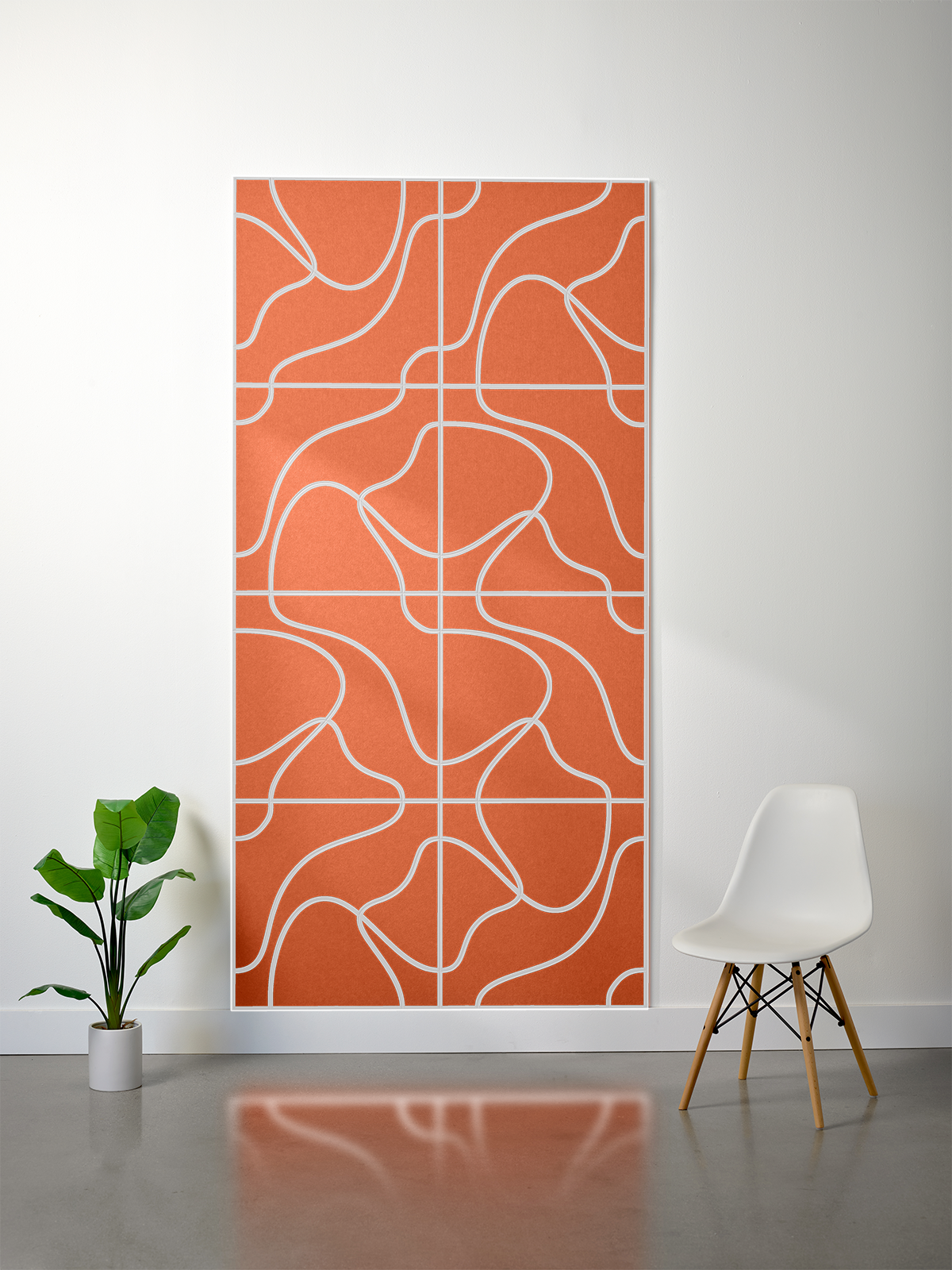 18mm Layered Engraved Felt Sheet – Topo