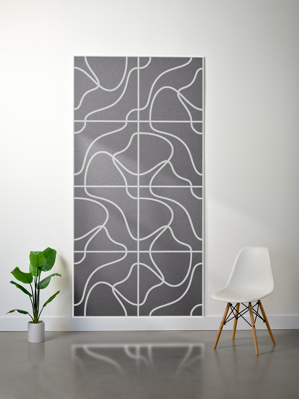 18mm Layered Engraved Felt Sheet – Topo