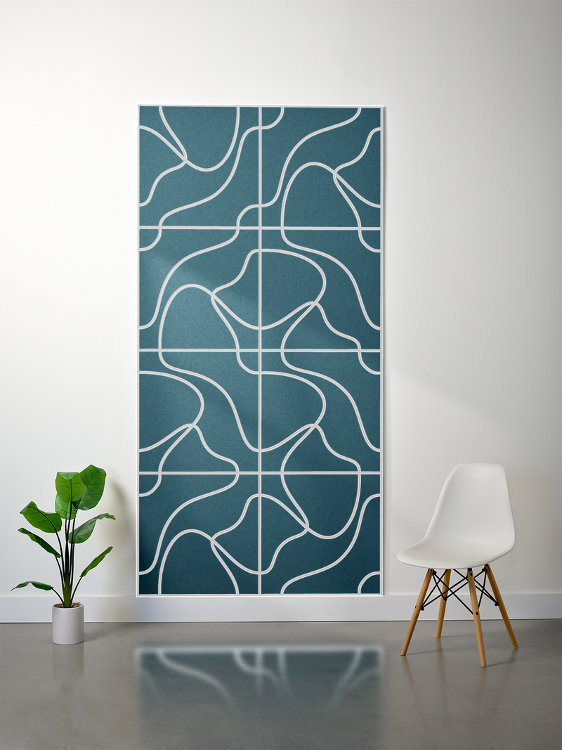 18mm Layered Engraved Felt Sheet – Topo