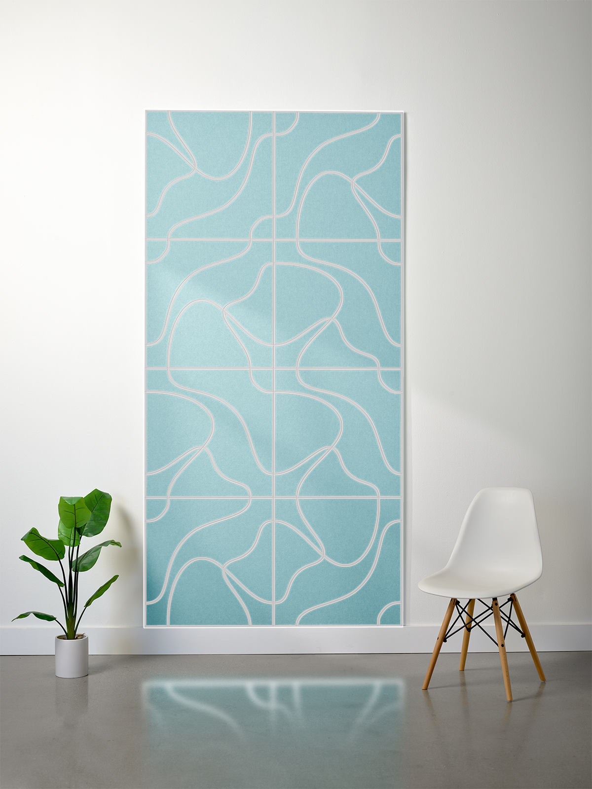 18mm Layered Engraved Felt Sheet – Topo