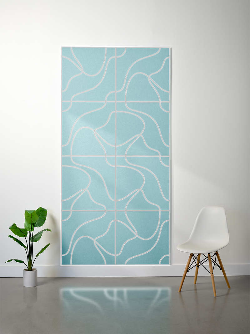 18mm Layered Engraved Felt Sheet – Topo