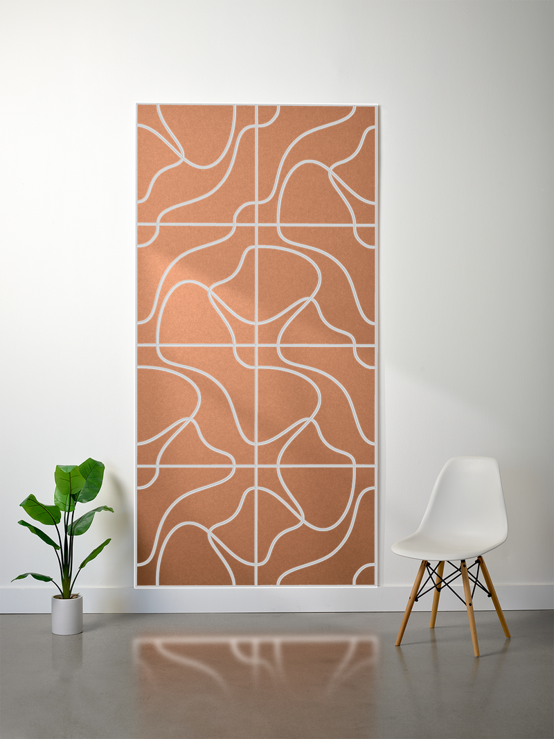 18mm Layered Engraved Felt Sheet – Topo