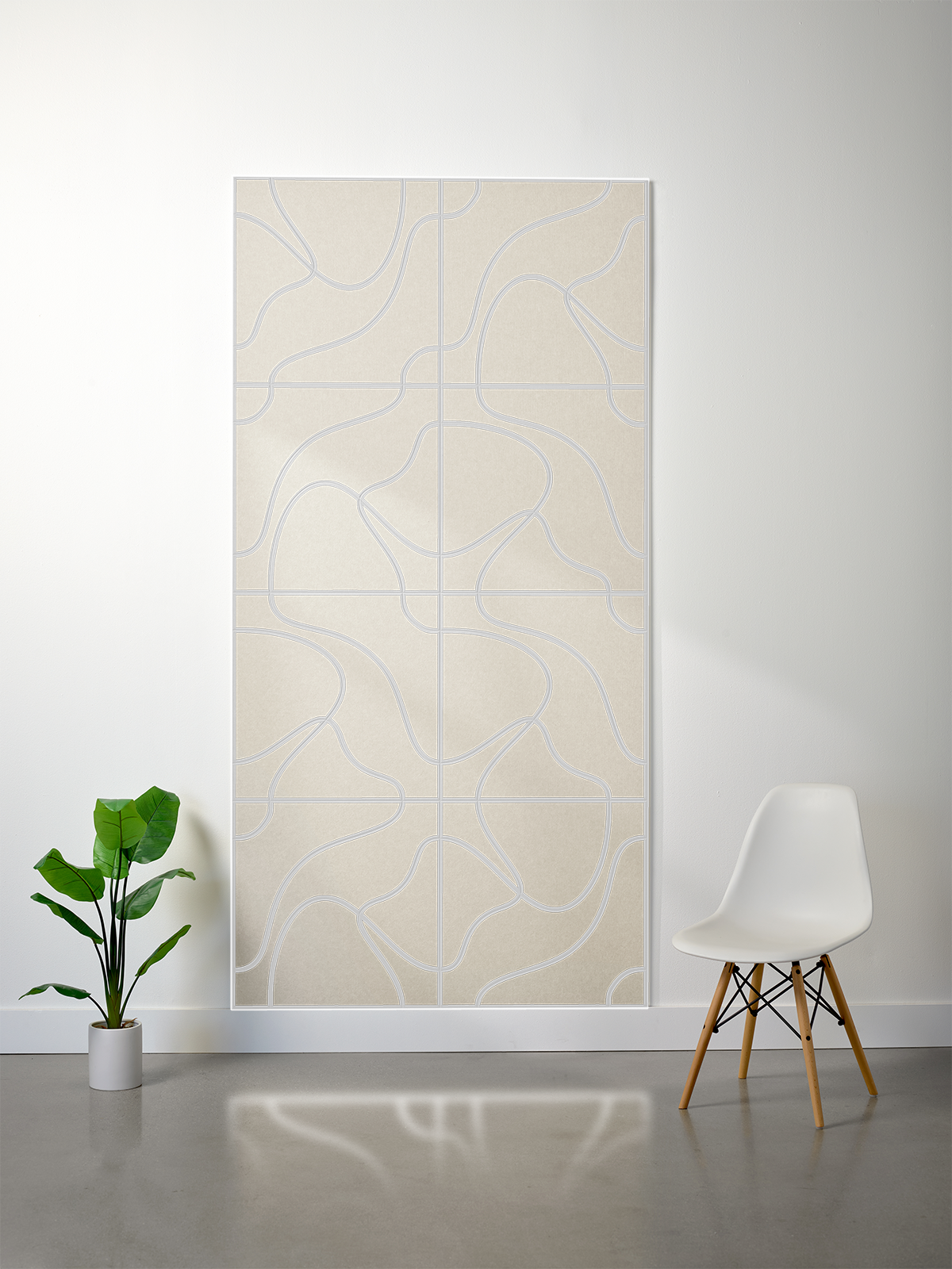 18mm Layered Engraved Felt Sheet – Topo