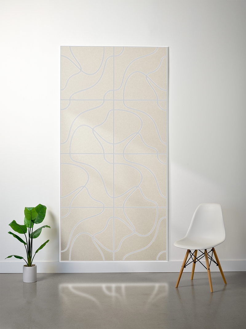 18mm Layered Engraved Felt Sheet – Topo