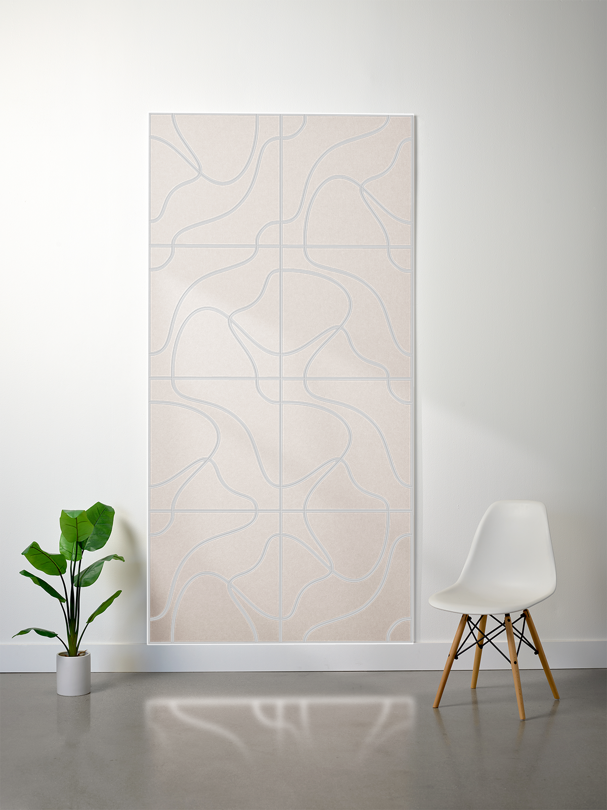 18mm Layered Engraved Felt Sheet – Topo