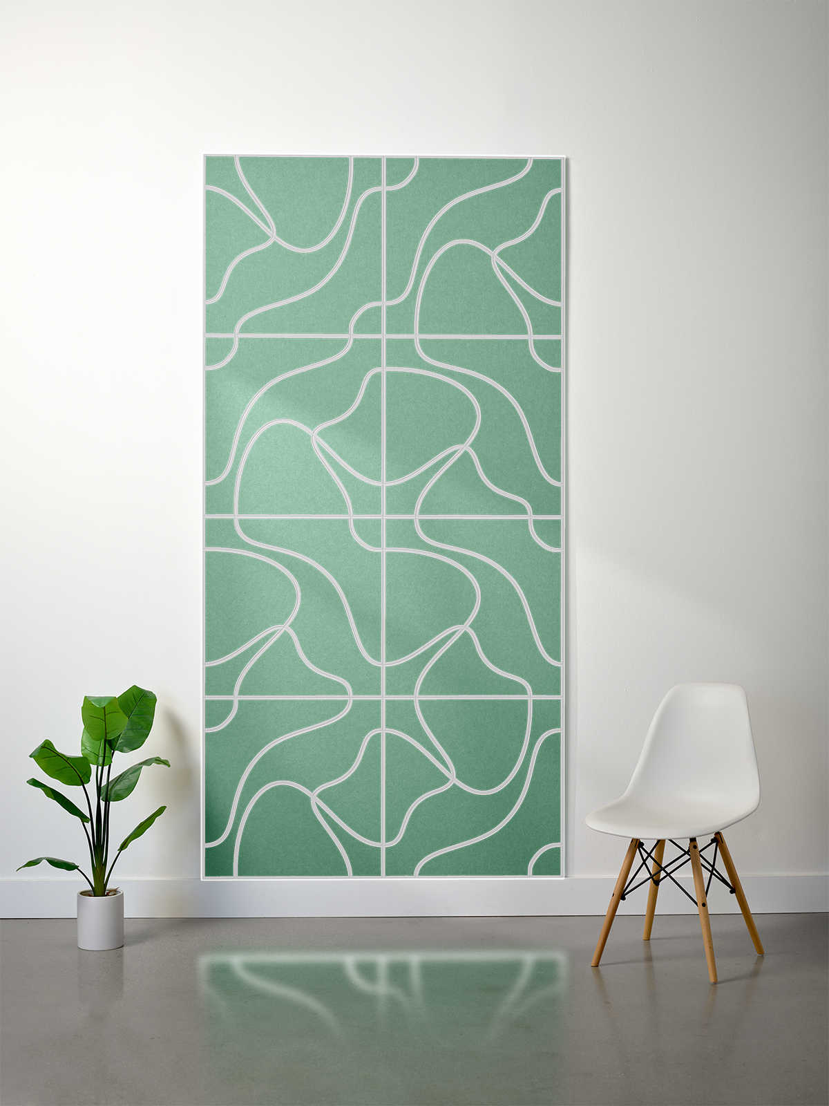 18mm Layered Engraved Felt Sheet – Topo