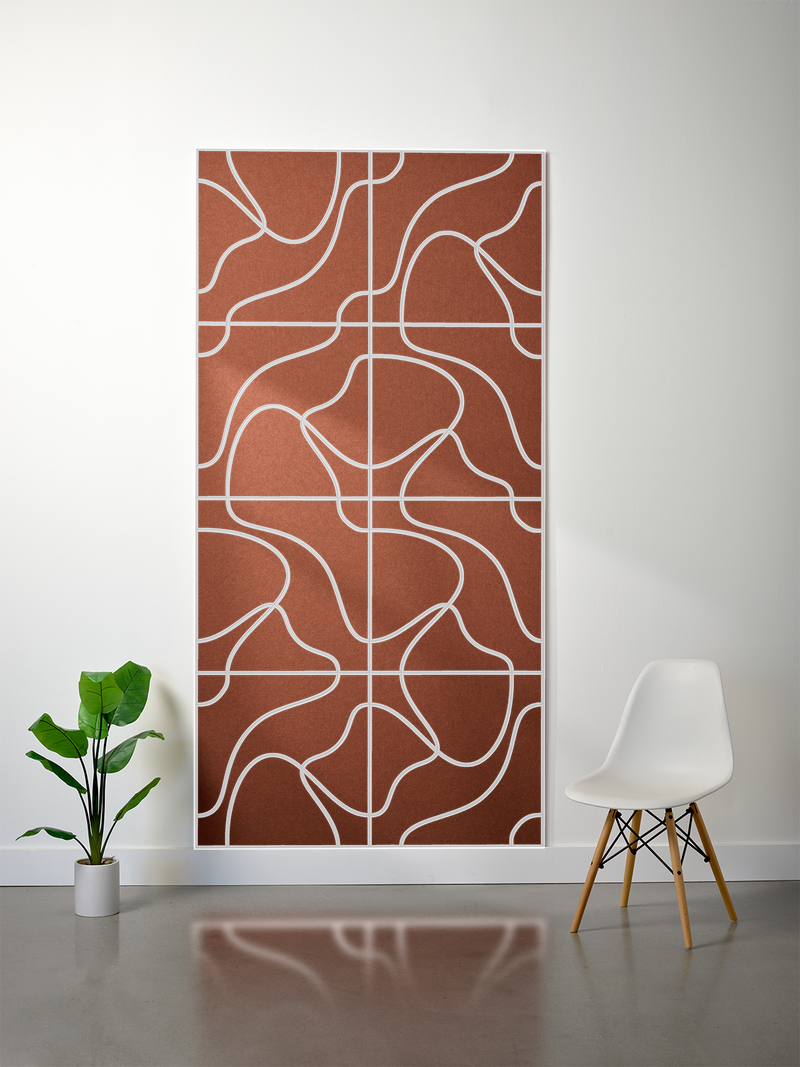 18mm Layered Engraved Felt Sheet – Topo