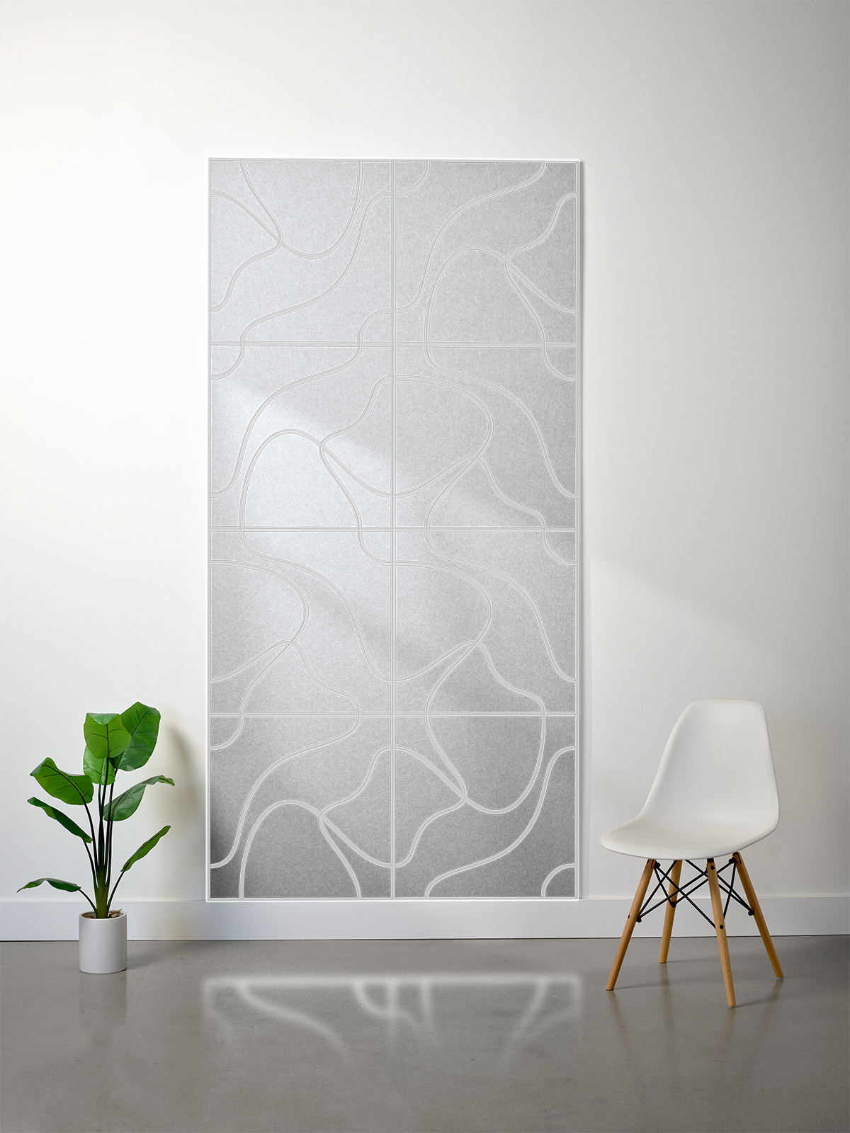 18mm Layered Engraved Felt Sheet – Topo