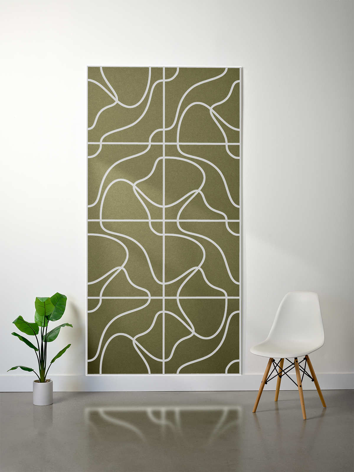 18mm Layered Engraved Felt Sheet – Topo