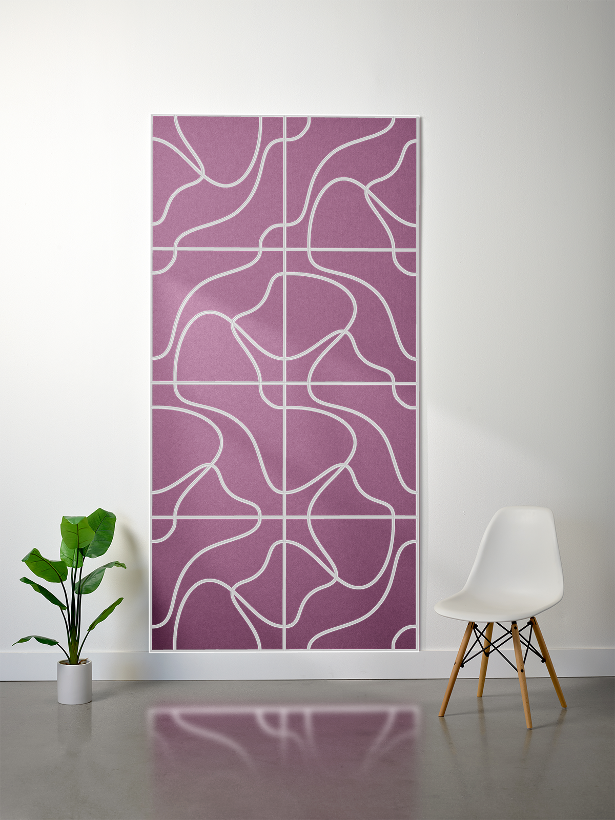 18mm Layered Engraved Felt Sheet – Topo