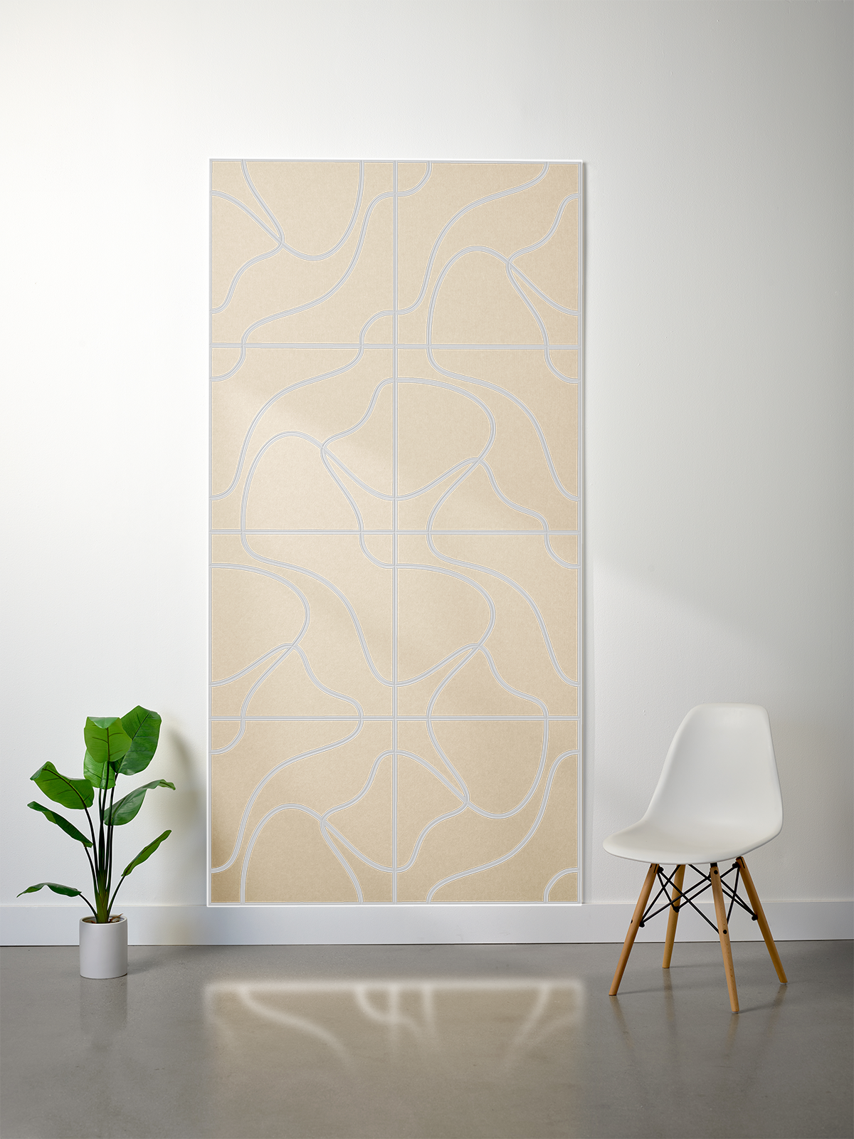 18mm Layered Engraved Felt Sheet – Topo