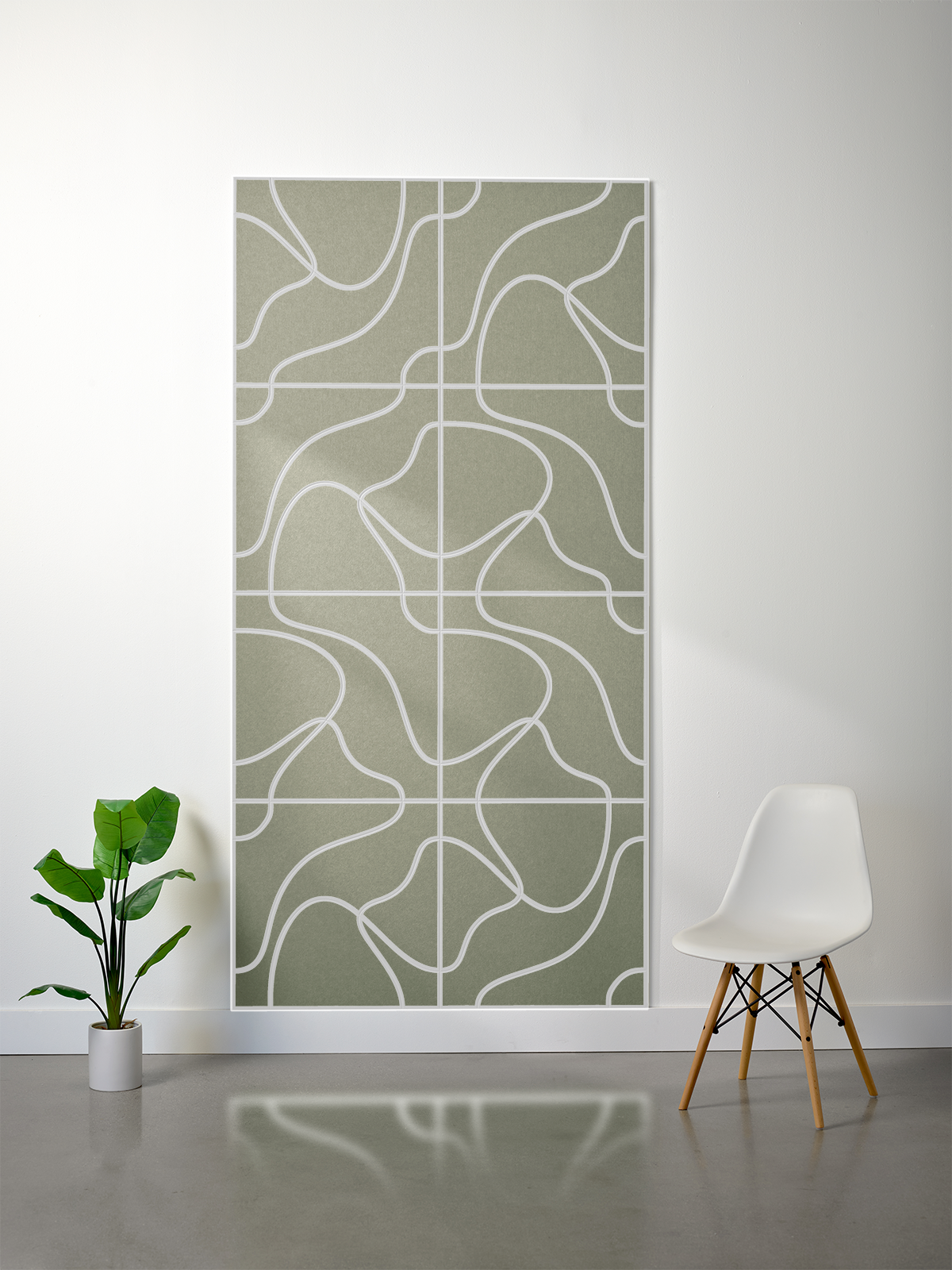 18mm Layered Engraved Felt Sheet – Topo