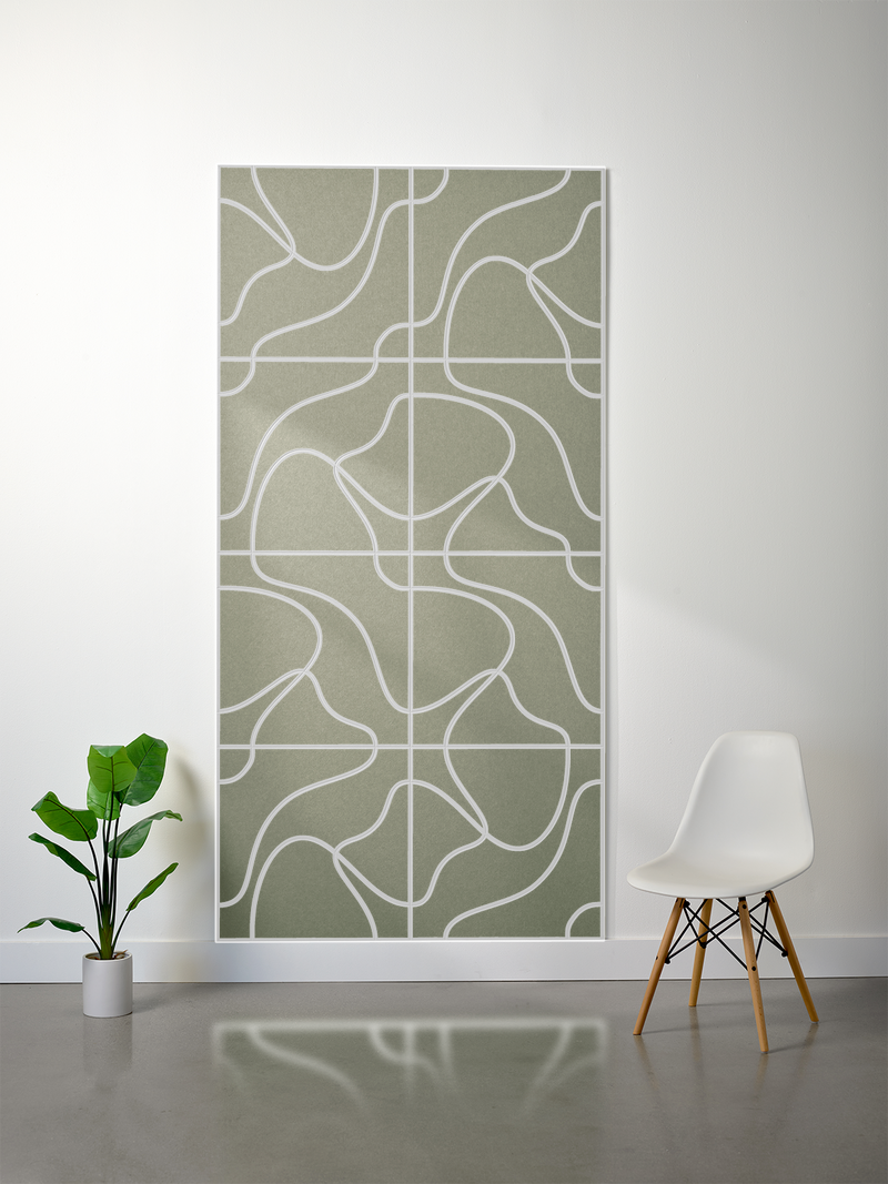 18mm Layered Engraved Felt Sheet – Topo