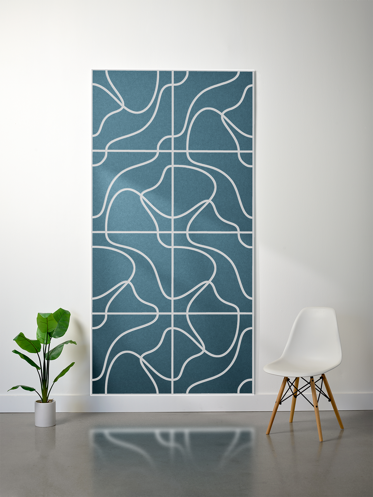 18mm Layered Engraved Felt Sheet – Topo