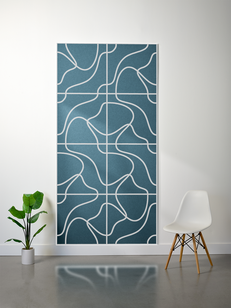 18mm Layered Engraved Felt Sheet – Topo