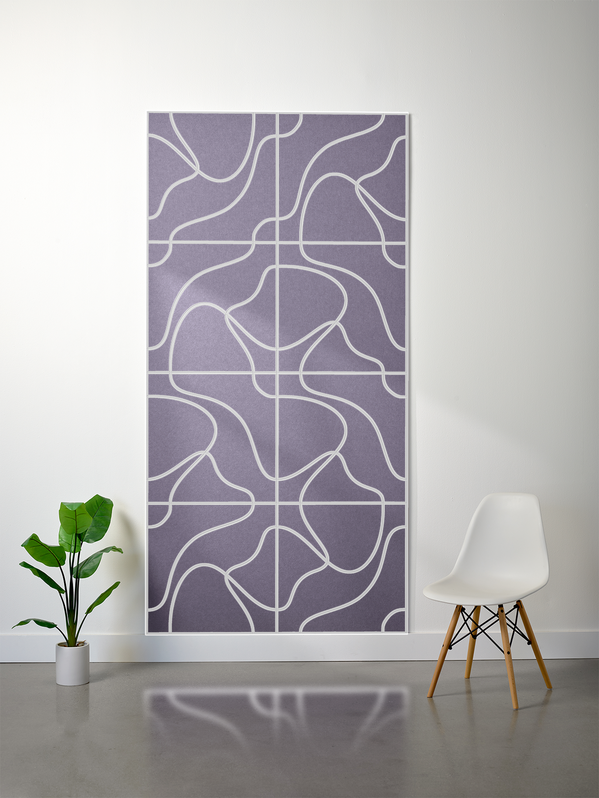 18mm Layered Engraved Felt Sheet – Topo