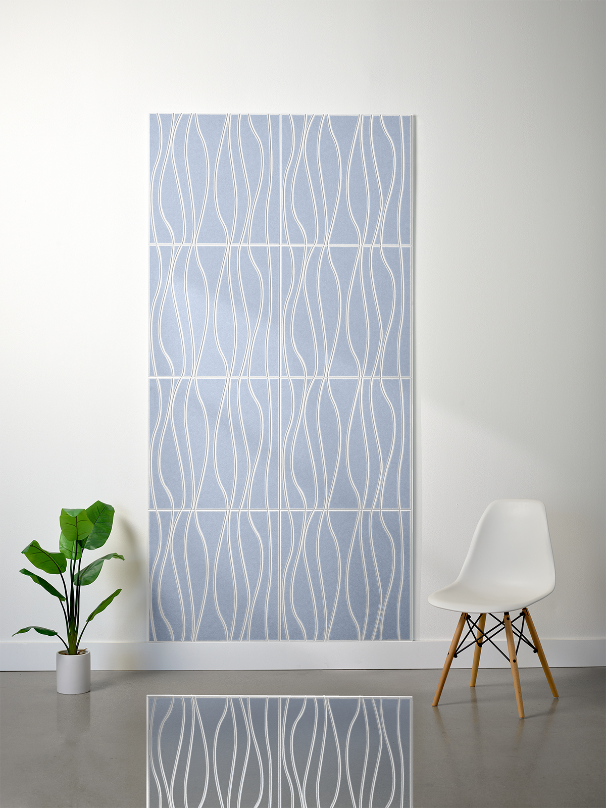 18mm Layered Engraved Felt Sheet – River