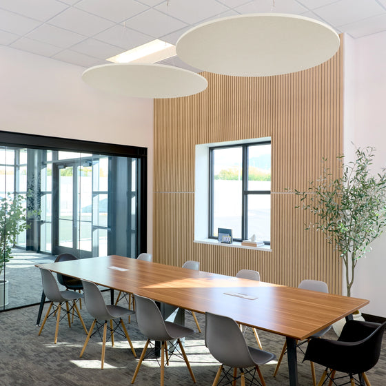 Circle Flat Cloud Acoustic Ceiling Baffles