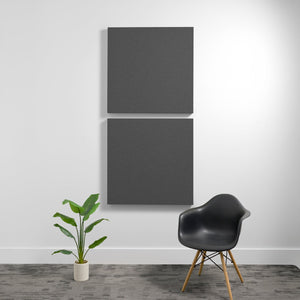 2" (.85 NRC) / Cast Large 3'x3' 3D Acoustic Boxes (Set of 2)