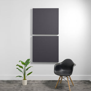 2" (.85 NRC) / Mineral Large 3'x3' 3D Acoustic Boxes (Set of 2)