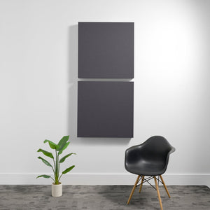4" (1.1 NRC) / Mineral Large 3'x3' 3D Acoustic Boxes (Set of 2)