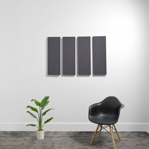 2" (.85 NRC) / Mineral Medium 1'x3' 3D Acoustic Boxes (Set of 4)