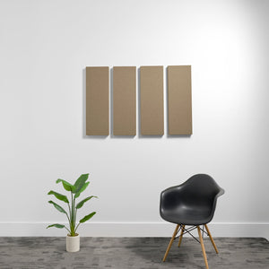 2" (.85 NRC) / Timber Medium 1'x3' 3D Acoustic Boxes (Set of 4)