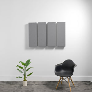 4" (1.1 NRC) / Armor Medium 1'x3' 3D Acoustic Boxes (Set of 4)