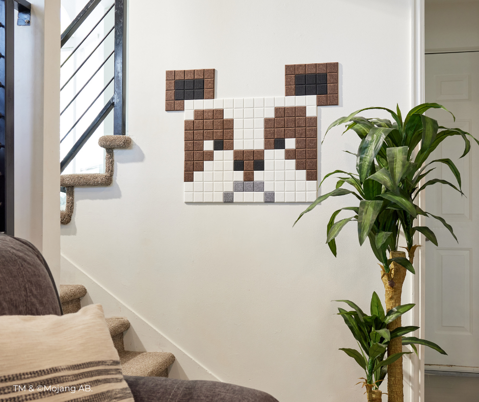 Minecraft™ Panda | Pinnable Wall Art | Felt Right