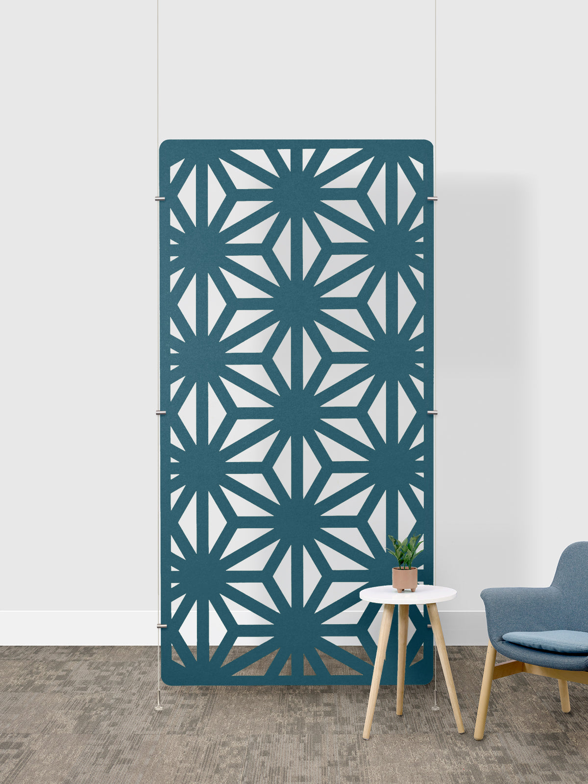 Anchored Room Dividers