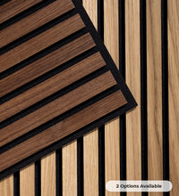 Walnut Wood Slat 2'x2' Ceiling Panel