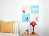 Bluey Red Balloon Pinboard