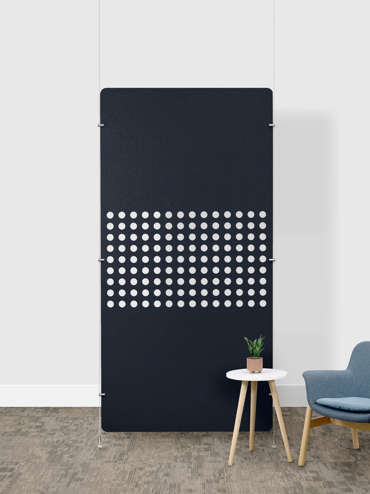 Anchored Room Dividers