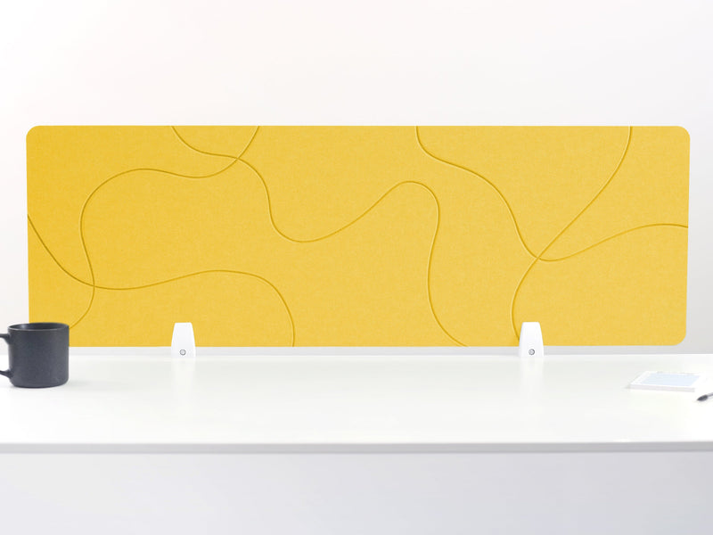 Citrine Topo Large Desk Divider