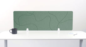 Large Palm Desk Divider