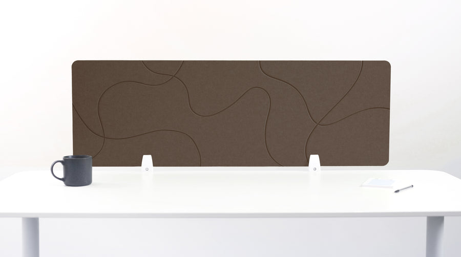 Cocoa Topo Large Desk Divider