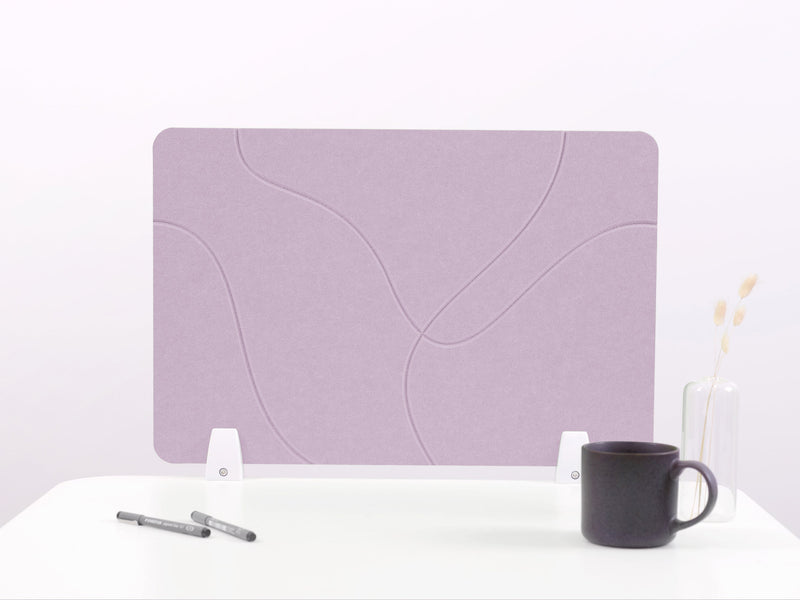 Lilac Topo Small Desk Divider