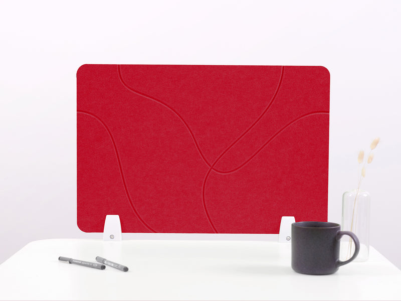 Ruby Topo Small Desk Divider