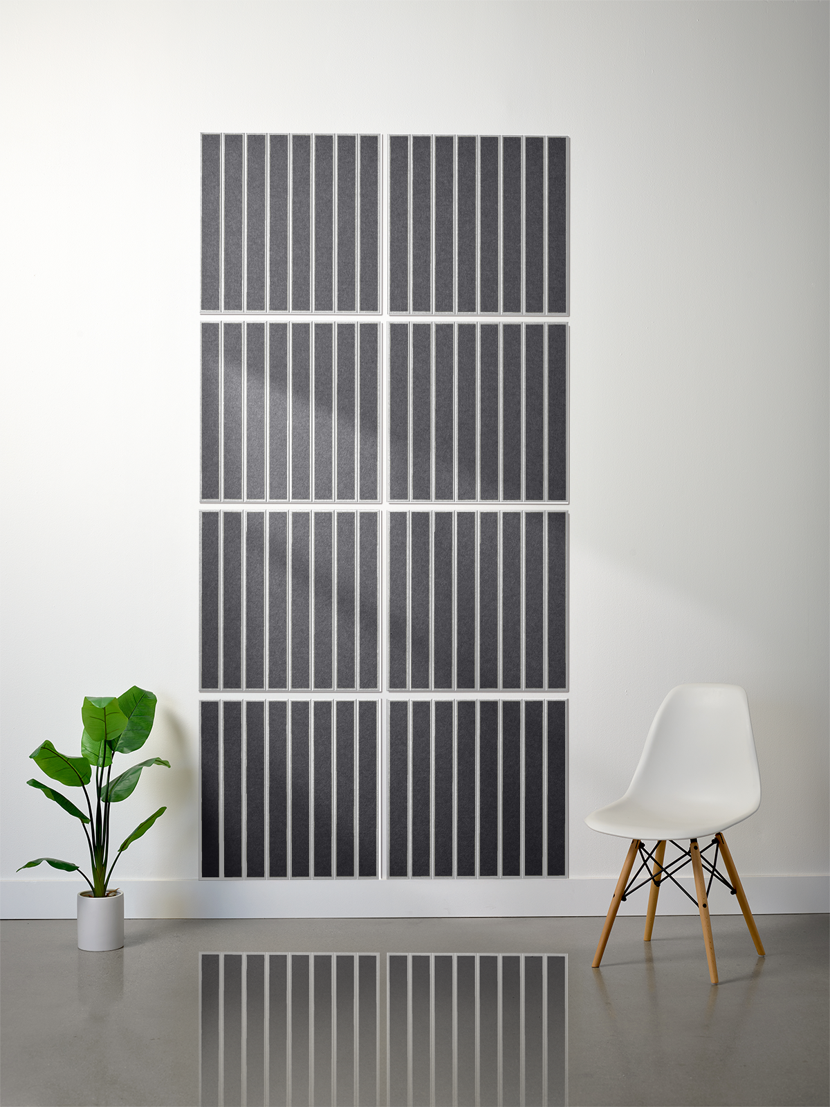 18mm Layered Engraved 2'x2' Tile – Large Parallel