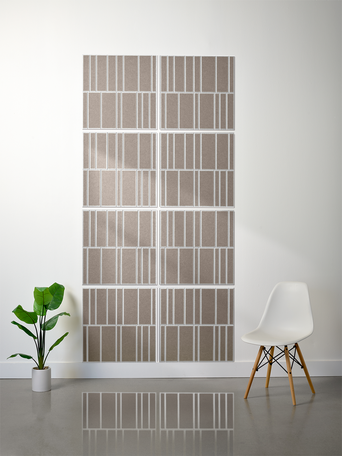 18mm Layered Engraved 2'x2' Tile – Offset