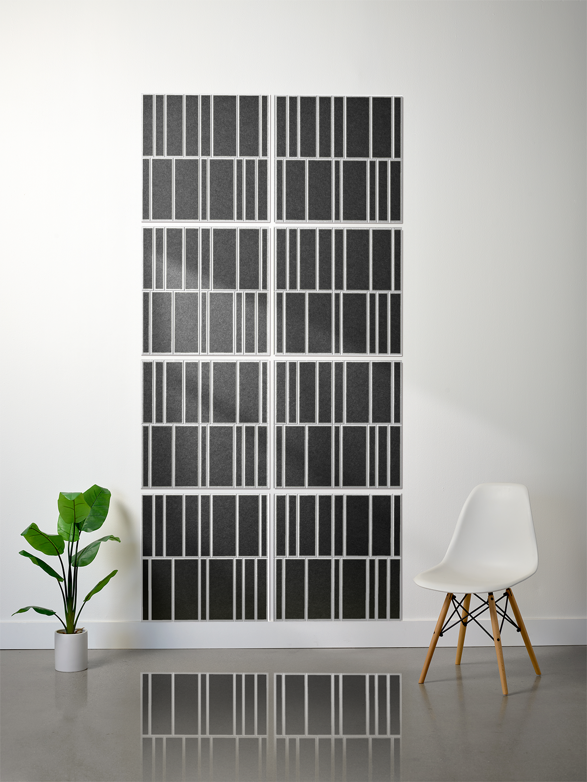 18mm Layered Engraved 2'x2' Tile – Offset