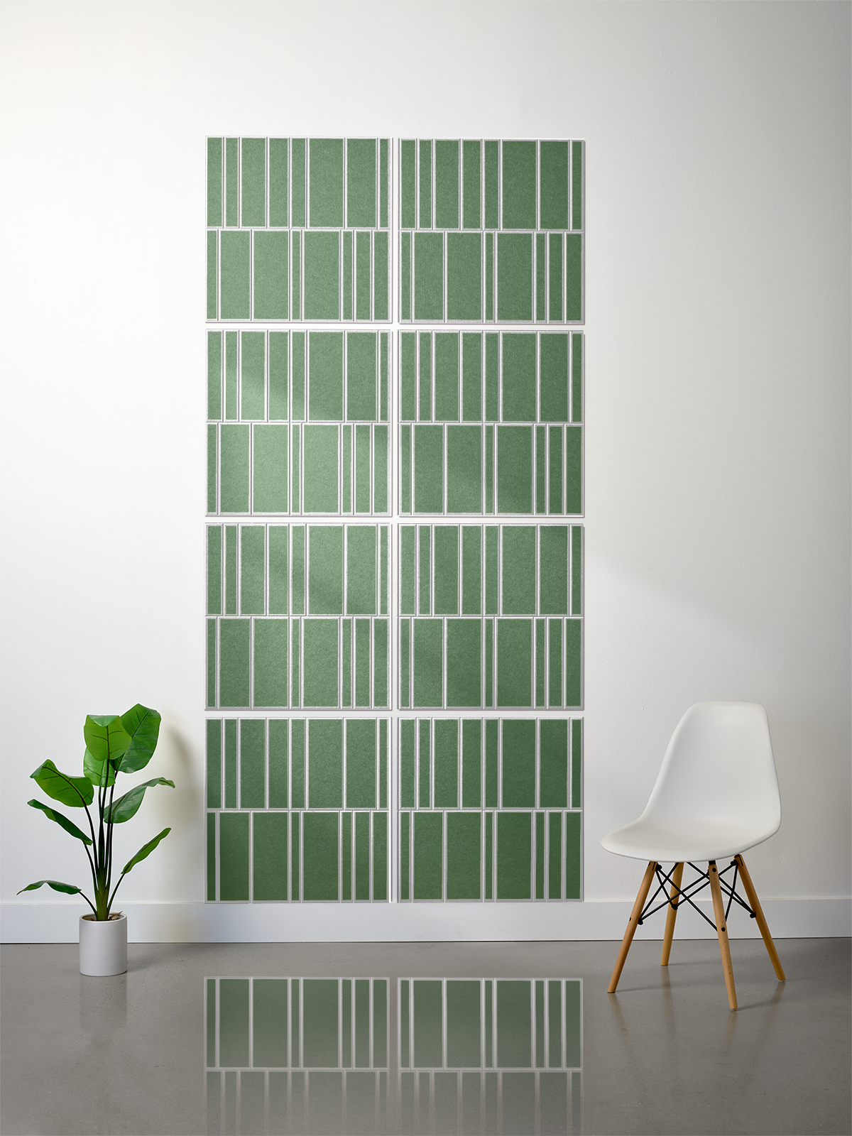 18mm Layered Engraved 2'x2' Tile – Offset