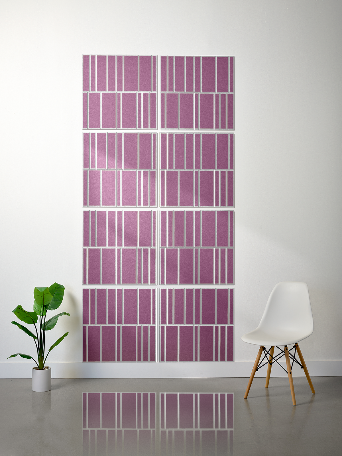 18mm Layered Engraved 2'x2' Tile – Offset