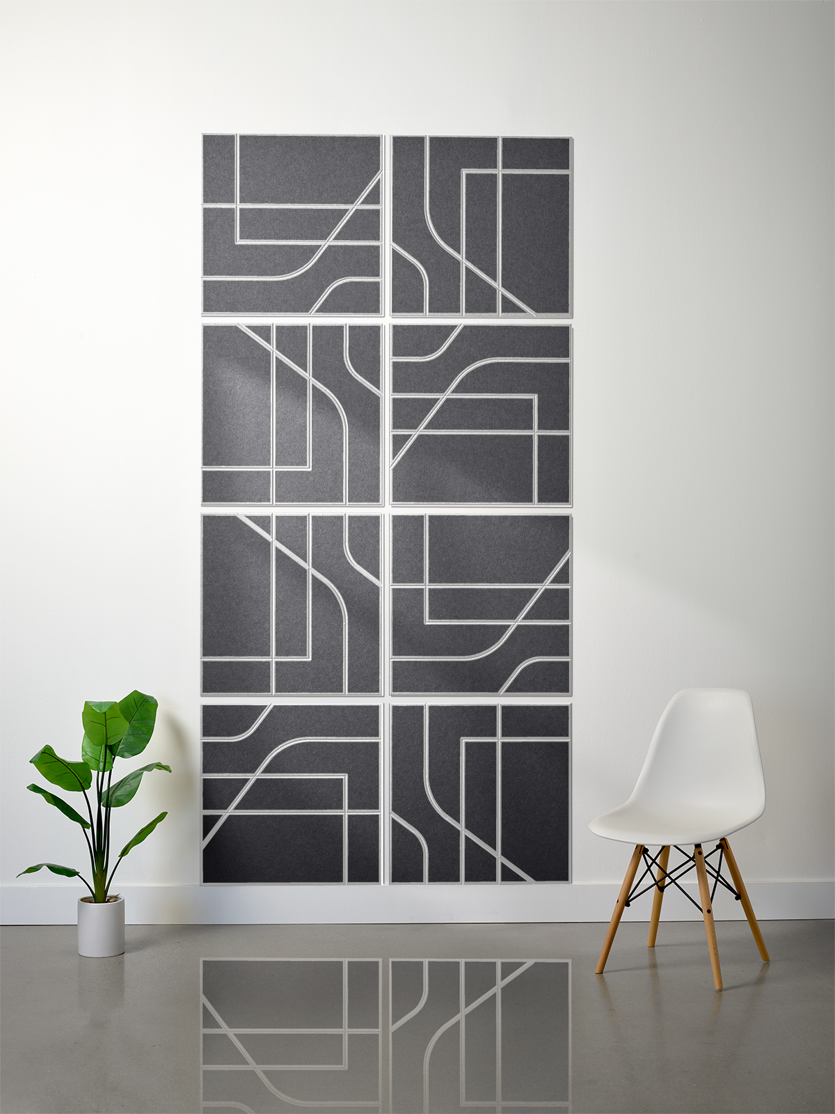 18mm Layered Engraved 2'x2' Tile – Subway