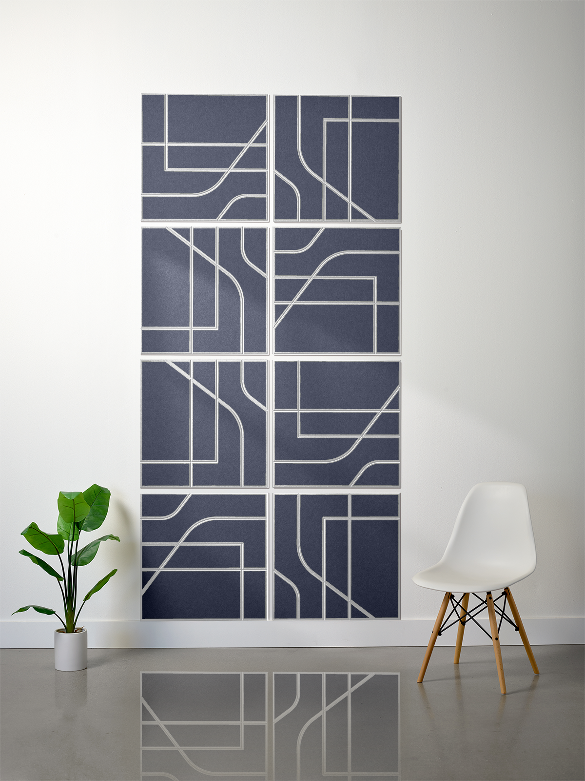 18mm Layered Engraved 2'x2' Tile – Subway (Set of 8)