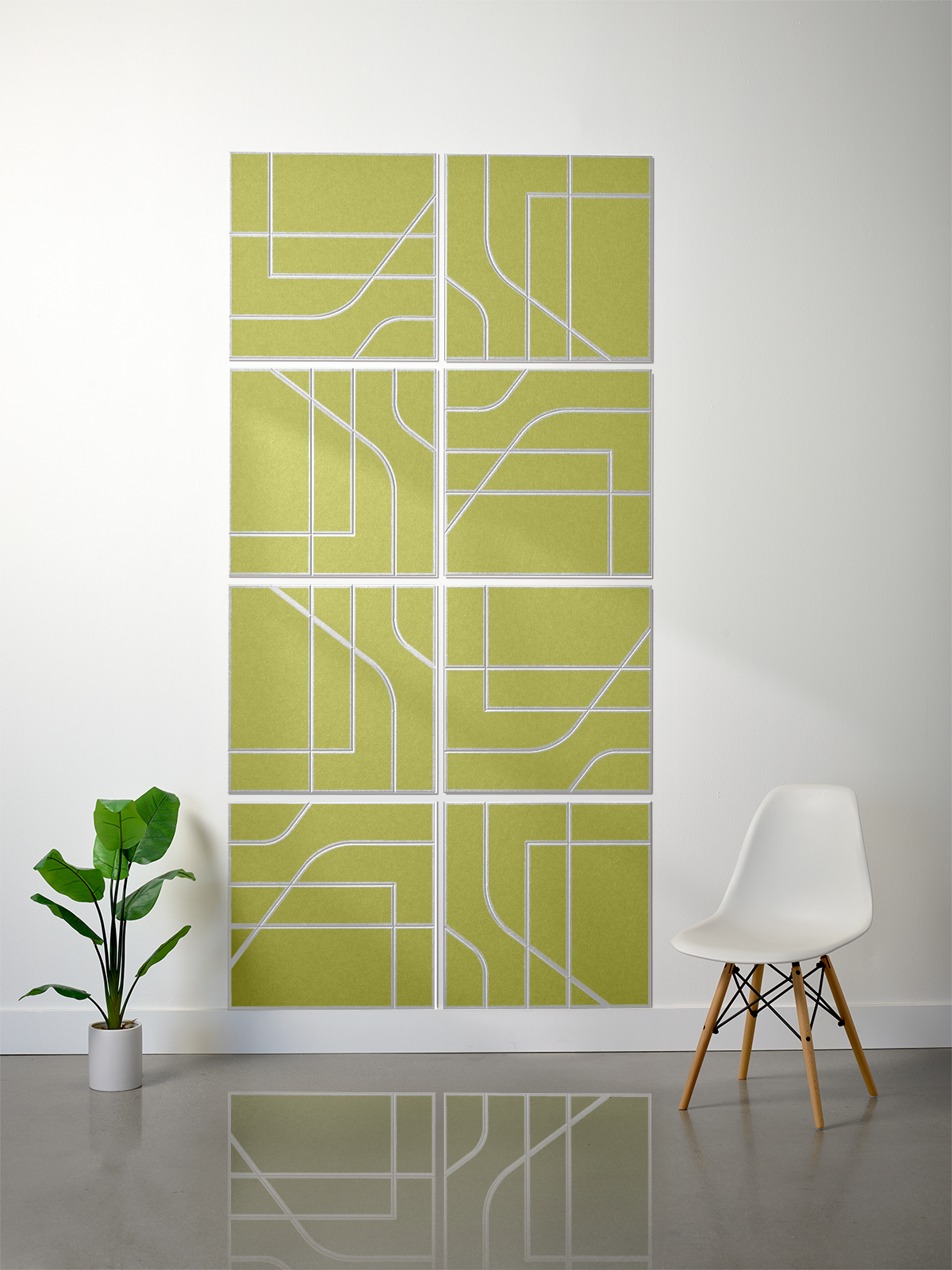 18mm Layered Engraved 2'x2' Tile – Subway (Set of 8)