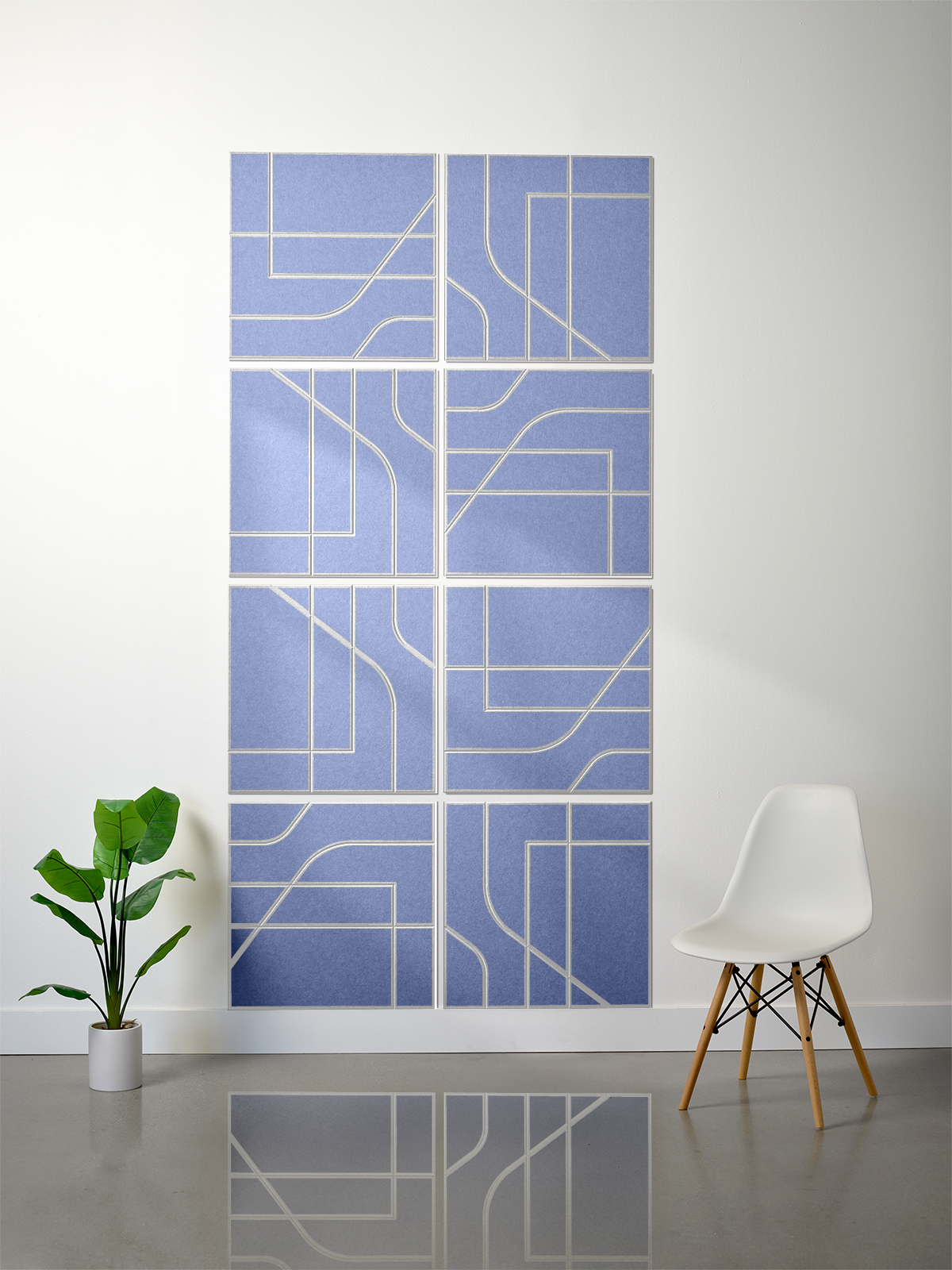 18mm Layered Engraved 2'x2' Tile – Subway (Set of 8)