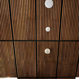 Walnut Wood Slat Ceiling Panel