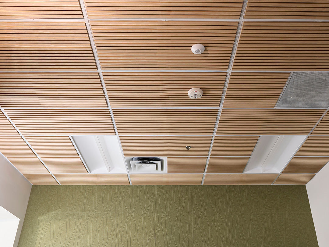 2' x 4 ' Wood Slat Ceiling Tiles