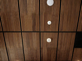 Walnut Wood Slat Ceiling Panel
